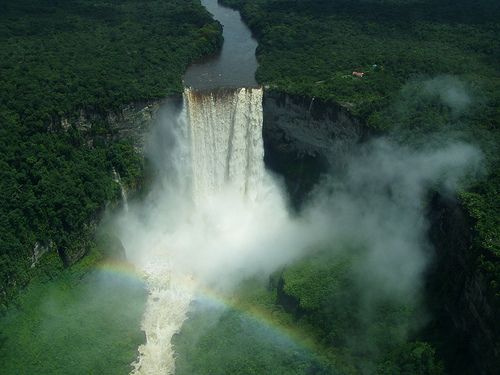 Kaieteur Falls in South America 2 5 Worlds Most Beautiful and Amazing waterfalls 