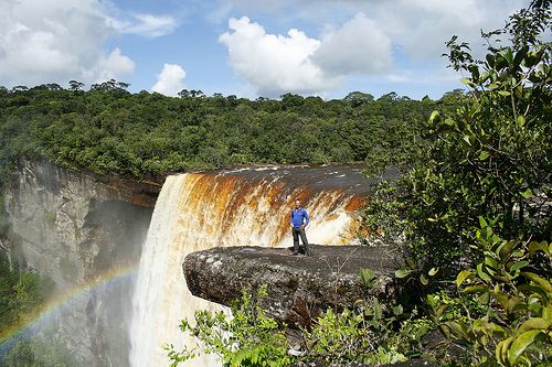 Kaieteur Falls in South America 5 Worlds Most Beautiful and Amazing waterfalls 