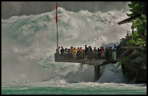 Rhine Falls in Europe 1 5 Worlds Most Beautiful and Amazing waterfalls 