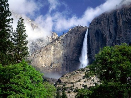 Yosemite Falls in North America 2 5 Worlds Most Beautiful and Amazing waterfalls 