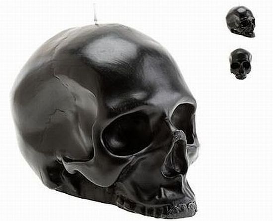 black skull candle 58 6T3x9 1333