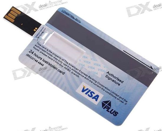 credit card usb flash drives 3