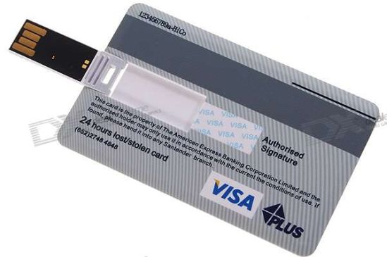 credit card usb flash drives