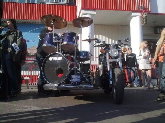drum bike