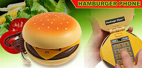 hamburger phone