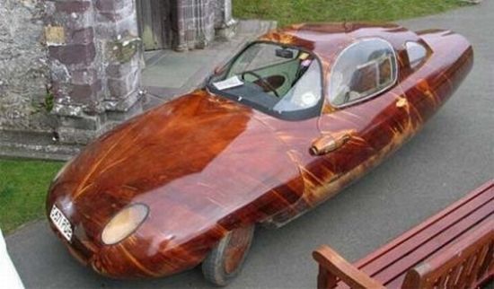 hand carved wooden car 7L45Y 59