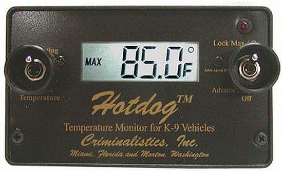 hotdog temperature alert system