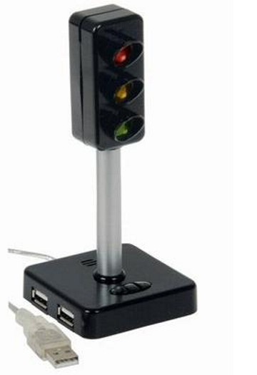 led traffic light usb 20 hub