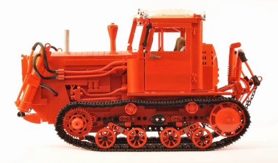 lego belarus dt 75 crawler tractor