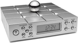 memory ball clock radio