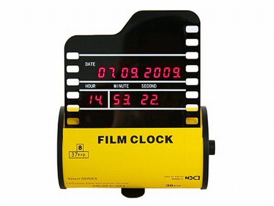 roll film clock
