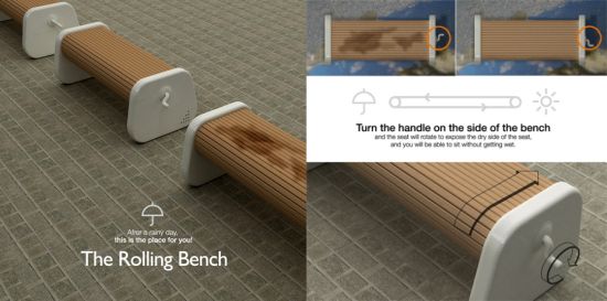 rolling bench