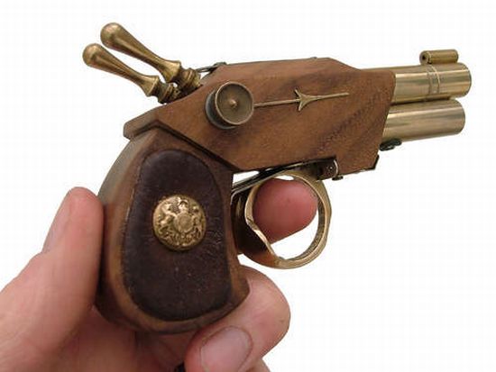 steampunk pistol