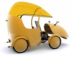 super rickshaw peddle car