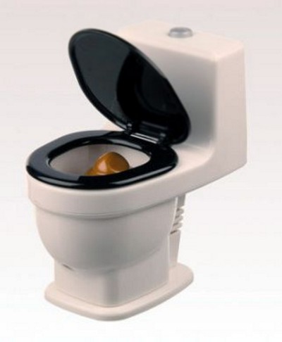 toilet shaped tabletop vacuum cleaner1
