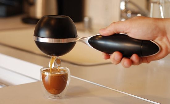 worlds first portable espresso maker