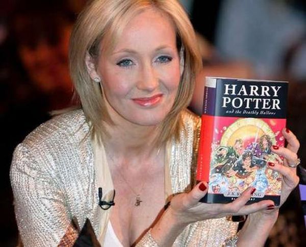 J.K. Rowling, the writer of Harry Potter
