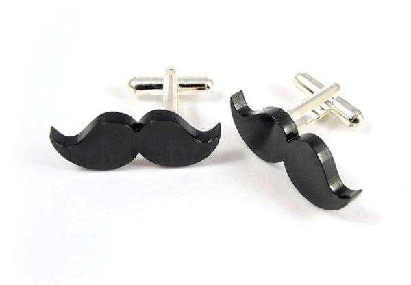 Mustache Cufflinks