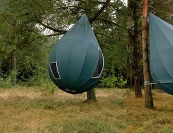 Tree Tent that looks like a Raindrop 2