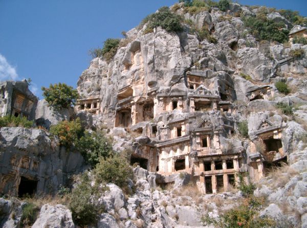 Rock-Cut tombs in Myra